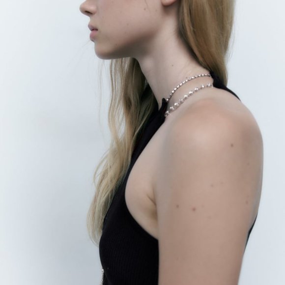 SEAMLESS RHINESTONE TOP - Picture 6 of 8